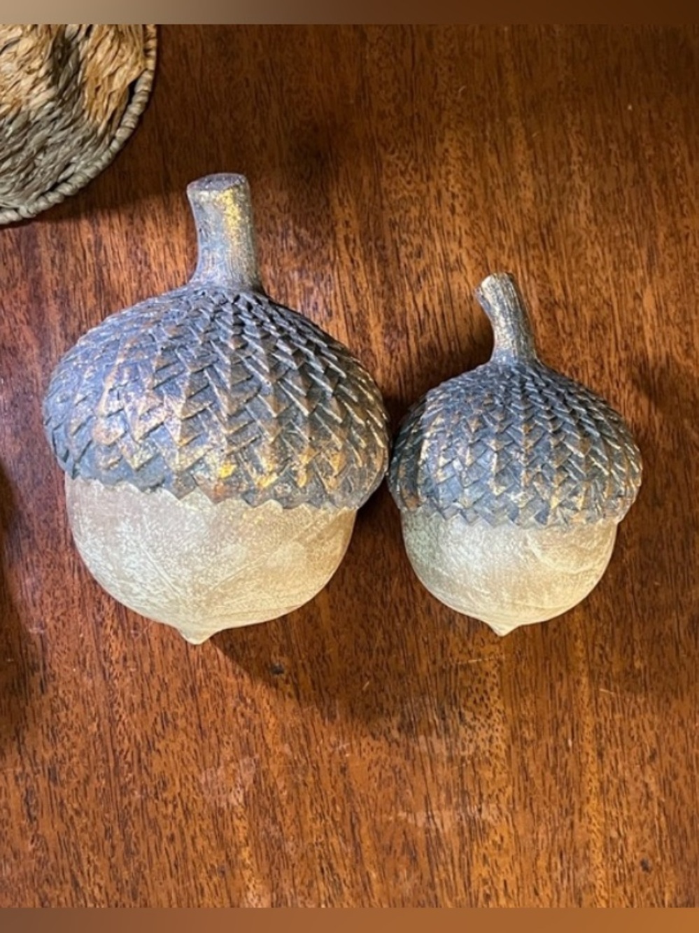 🍂 Acorns for Fall table mantle pumpkin decor Thanksgiving Holiday decor